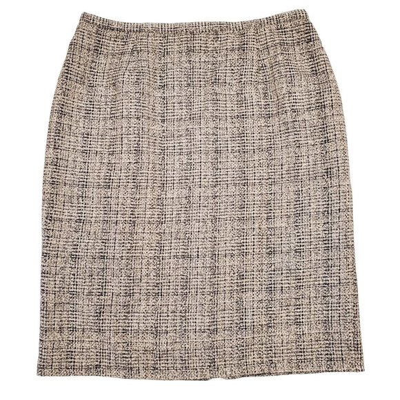 Vintage  Villager Petite (A Liz Clairborne Company) Tweed Skirt - Picture 1 of 10